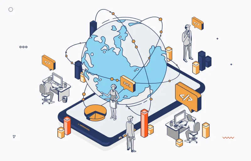 Software Development Outsourcing illustration